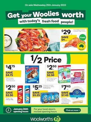 Woolworths Catalogue Back to School 25 - 31 Jan 2023