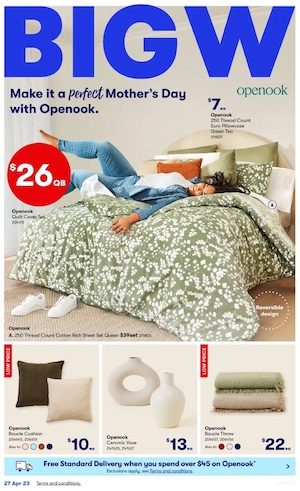Big W Catalogue 27 Apr - 10 May Mother's Day 2023