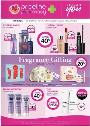 Priceline Catalogue 27 Apr - 10 May 2023