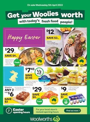 Woolworths Catalogue 5 - 11 April 2023