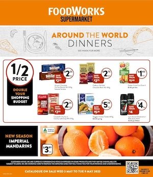 Foodworks Catalogue Grocery 3 - 9 May 2023