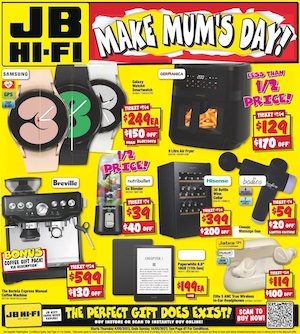 JB Hi-Fi Catalogue Mother's Day Gifts 2023