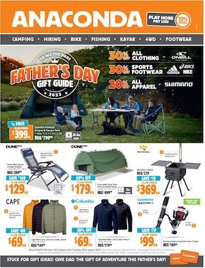 Father's Day Outdoor Gifts- Anaconda and BCF - 2