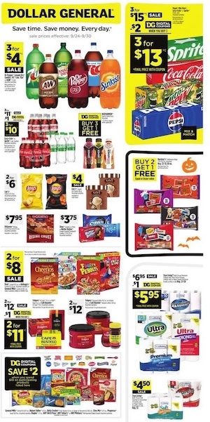 Dollar General Deals Sep 24 - 30, 2023