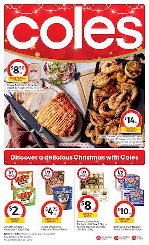 Coles Catalogue Christmas 1 - 7 Nov 2023
