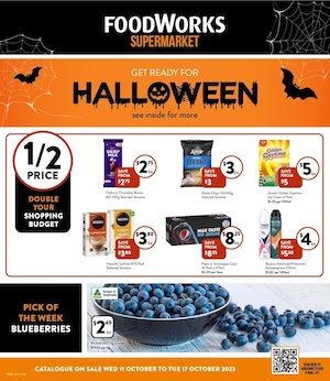 Foodworks Halloween 11 - 17 Oct 2023