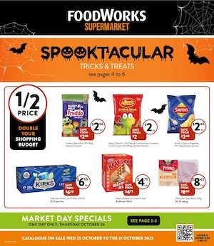 Foodworks Market Day Specials 25 - 31 Oct 2023