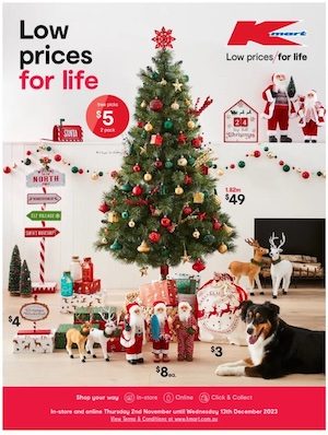 Kmart Christmas Sale Nov - Dec 2023