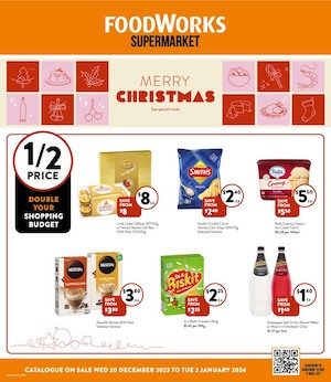 Foodworks Christmas Sale 20 - 26 Dec 2023