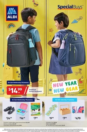 ALDI Catalogue Back to School Sale Offers Great Deals