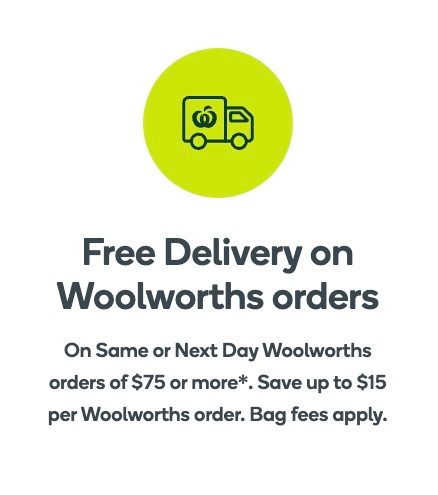 Woolworths Unlimited Delivery