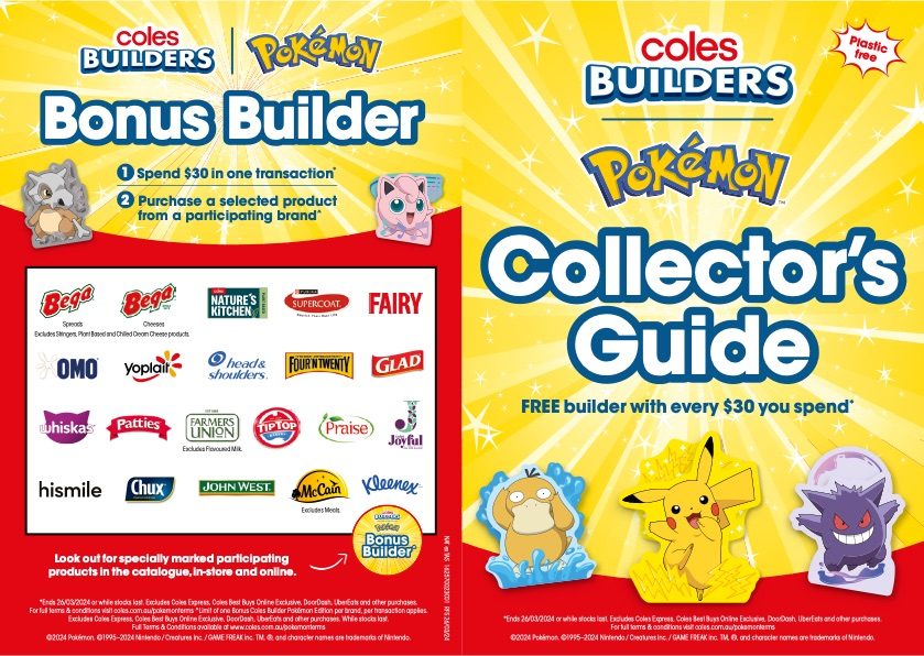 Coles Builders - Pokémon Collector's Guide 