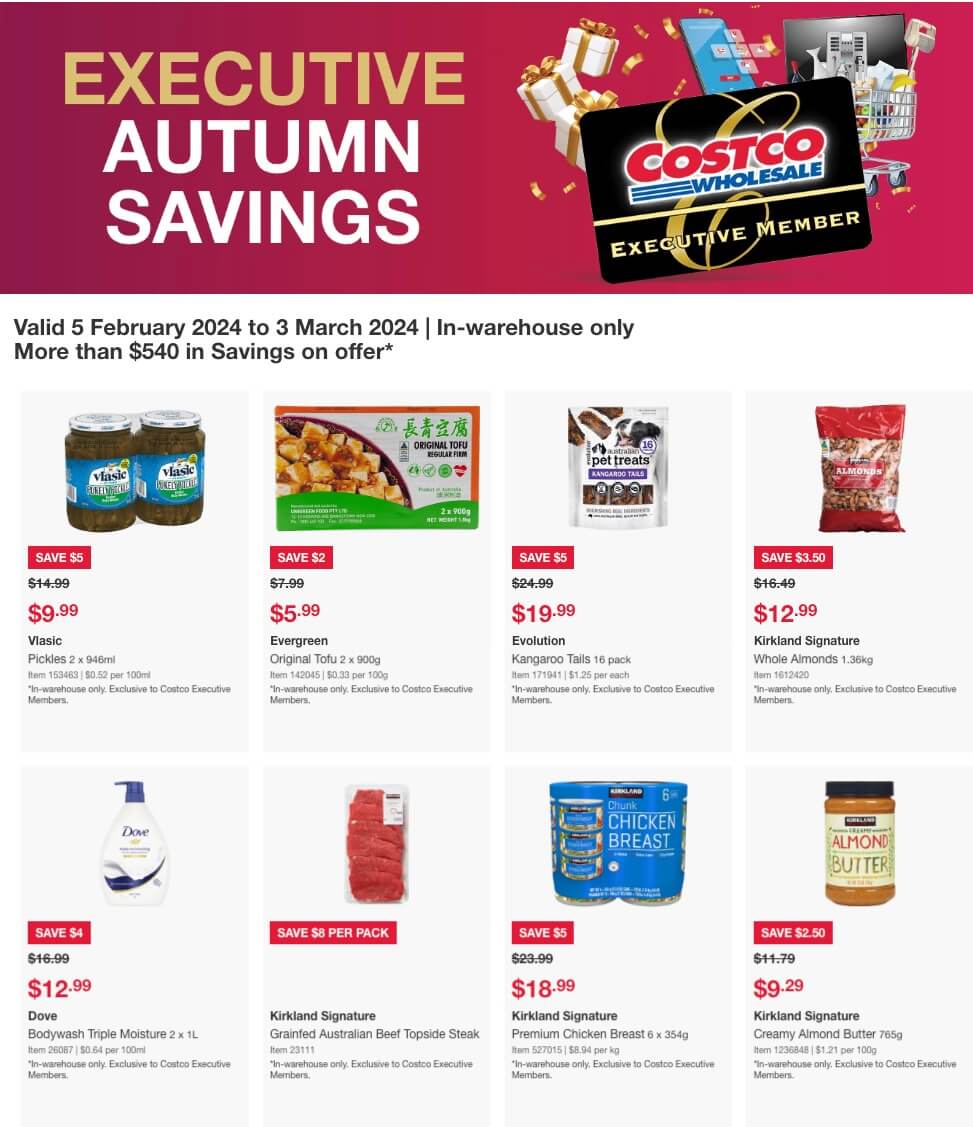 Costco Catalogue & Warehouse Savings Catalogue AU