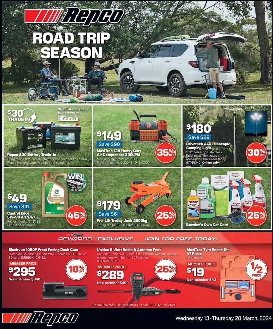 Repco Catalogue & Sale - Catalogue AU