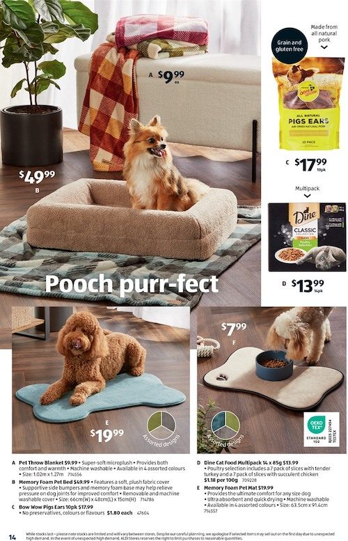 Special Buys of Pet Products 23 March 2024