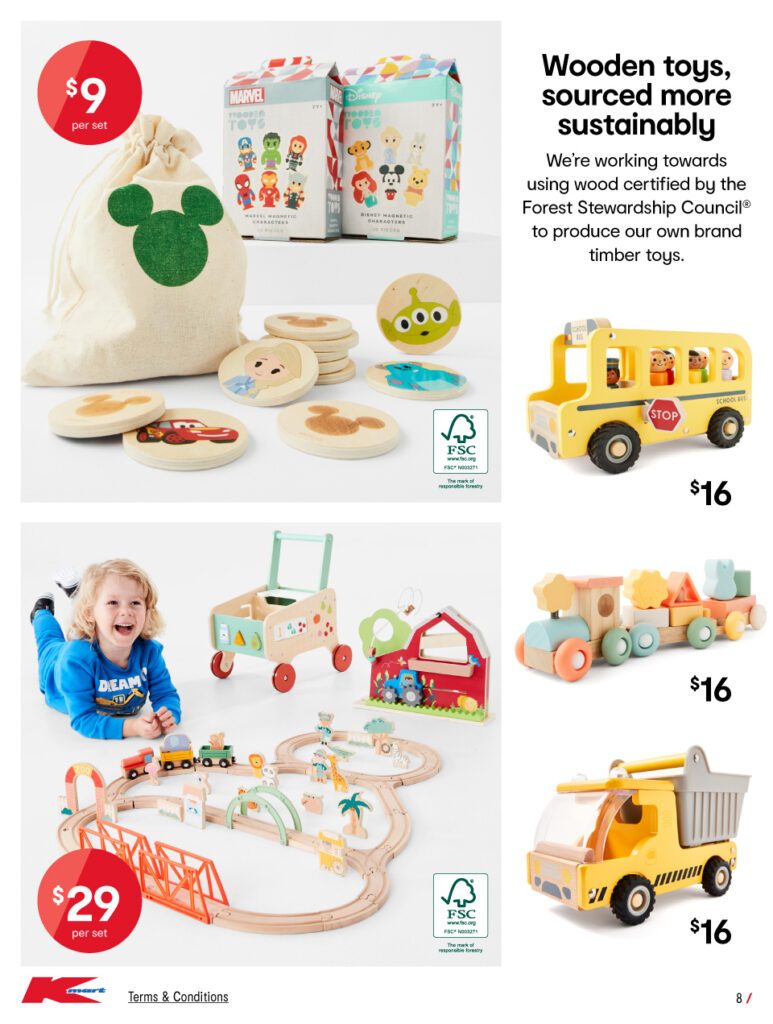 Kmart Wooden Toys - Kmart Toys 28 Mar - 24 Apr Catalogue 2024
