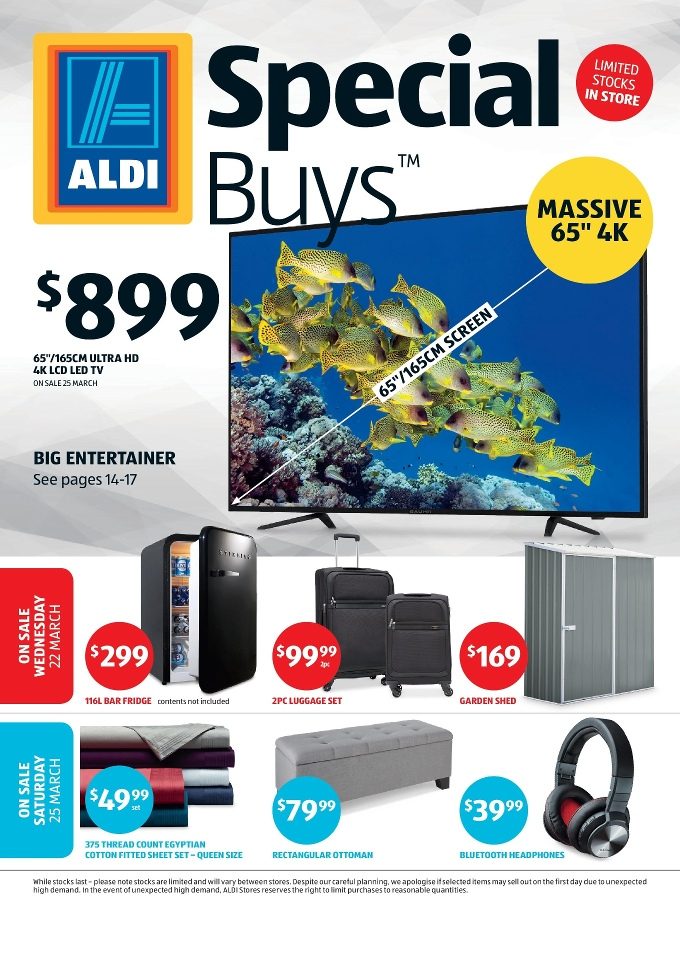 ALDI Special Buys Week 12 2017 Catalogue AU