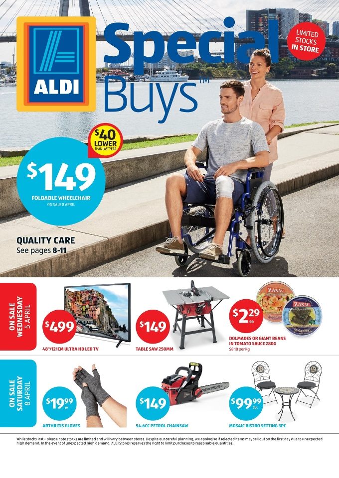 ALDI Special Buys Week 14 2017 Catalogue AU