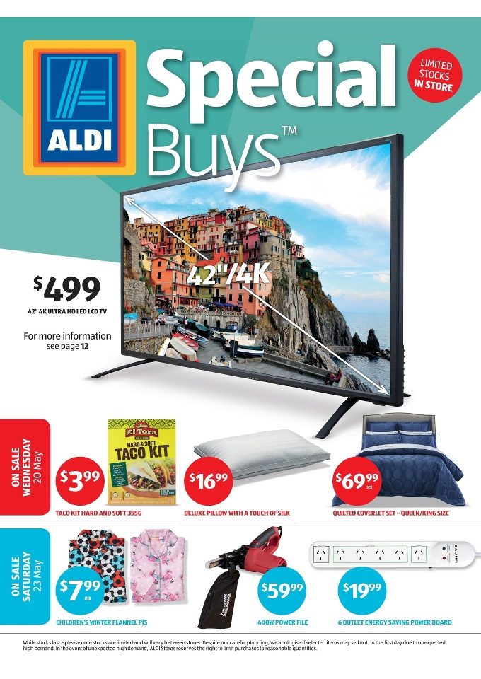 ALDI Special Buys Week 21 May 2015 Catalogue AU