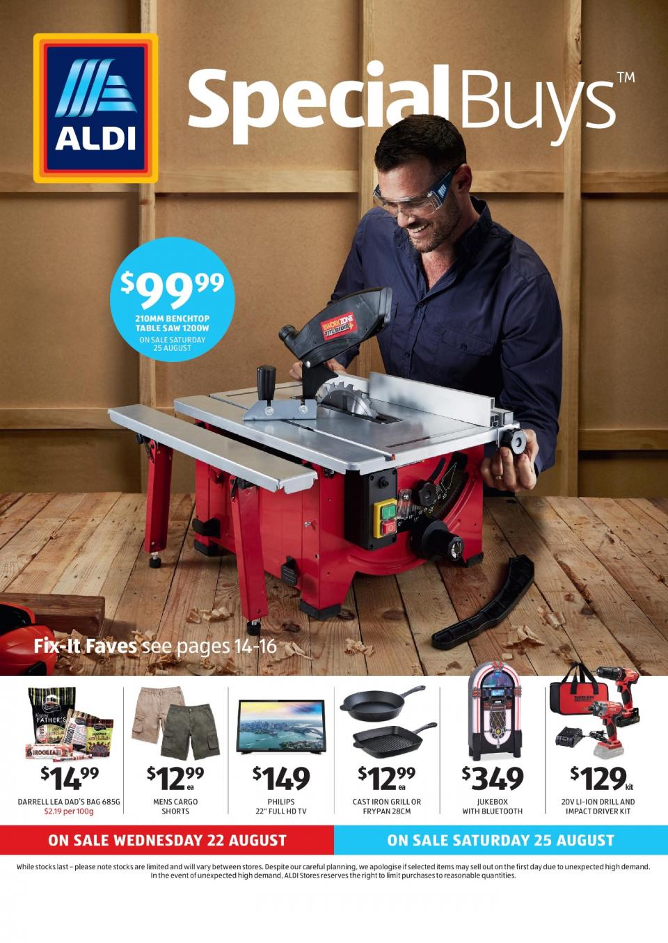 Aldi Special Buys Week 34 2018 Catalogue AU