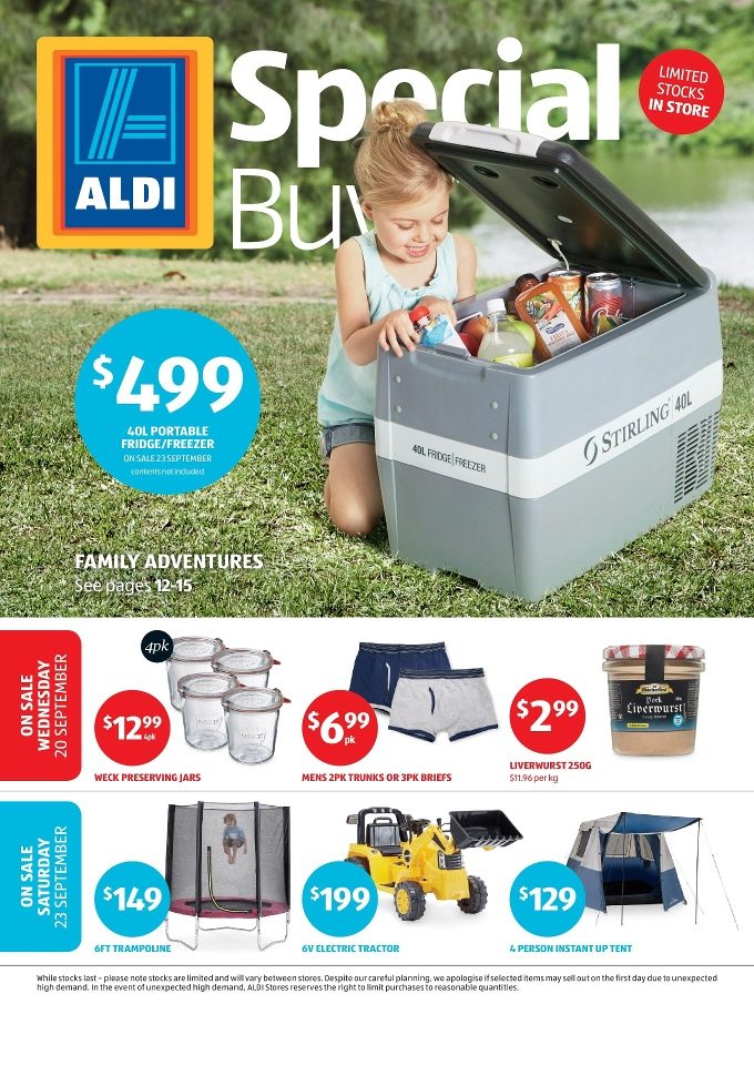 ALDI Special Buys Week 38 2017 - Catalogue AU