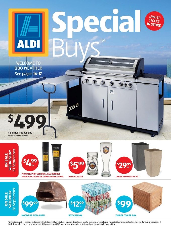 ALDI Special Buys Week 39 September 2015 - Catalogue AU