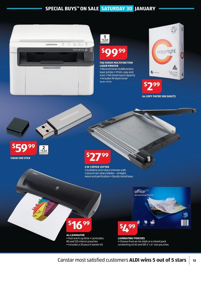 ALDI Special Buys Week 4 2016 - Catalogue AU