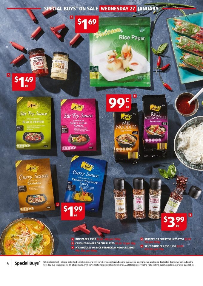 ALDI Special Buys Week 4 2016 - Catalogue AU