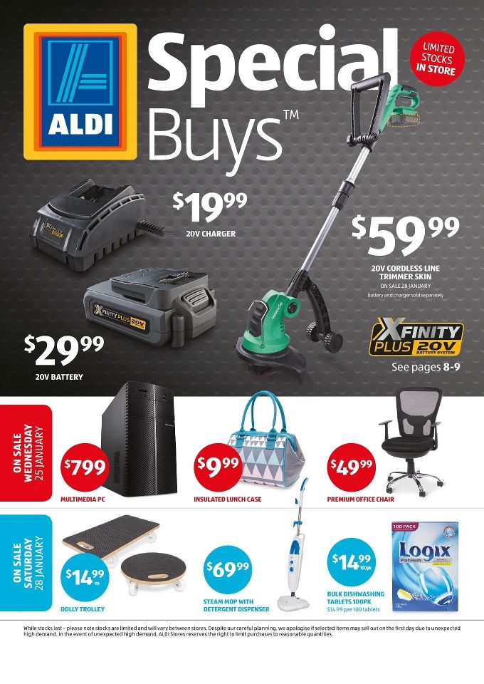 ALDI Special Buys Week 4 2017 - Catalogue AU