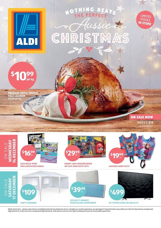 ALDI Special Buys Week 50 2016 Christmas Catalogue AU