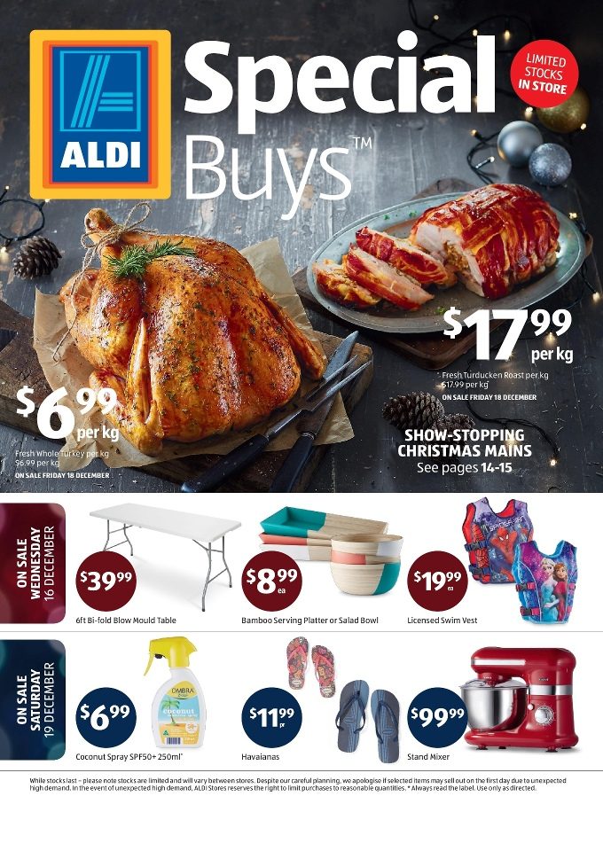 ALDI Special Buys Week 51 Christmas 2015 Catalogue AU