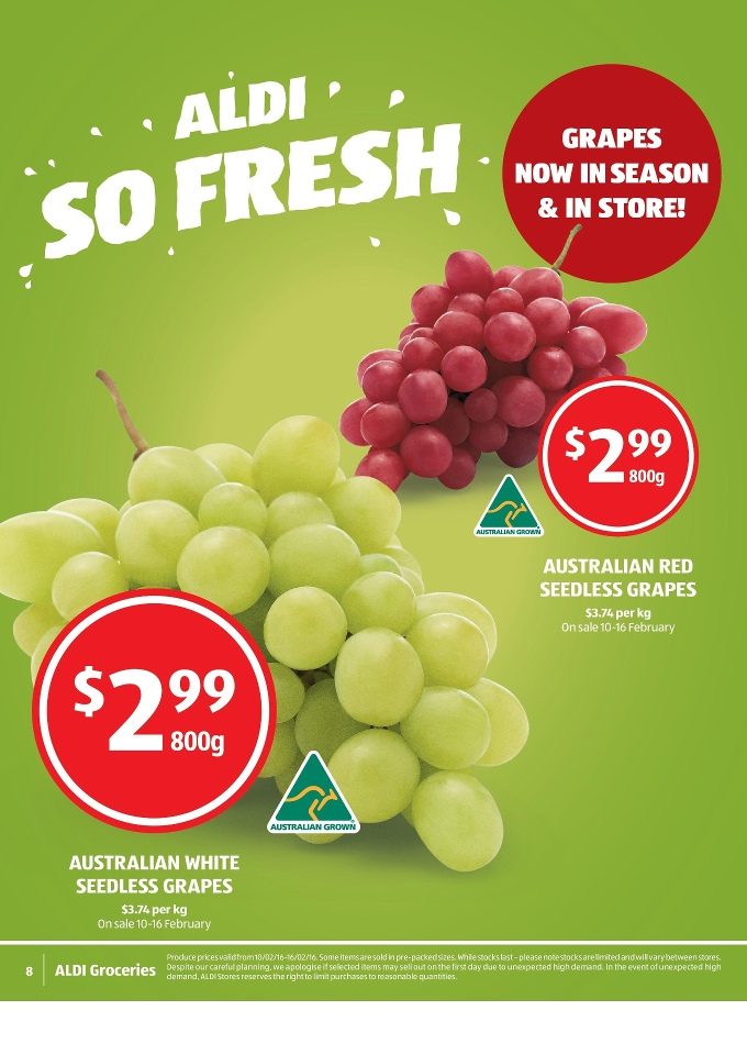 ALDI Special Buys Week 7 2016 - Catalogue AU