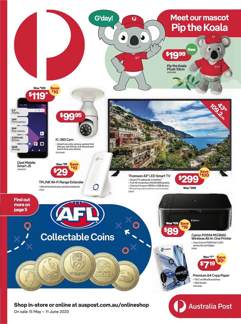 Australia Post Catalogue 15 May 11 Jun 2023 Catalogue AU