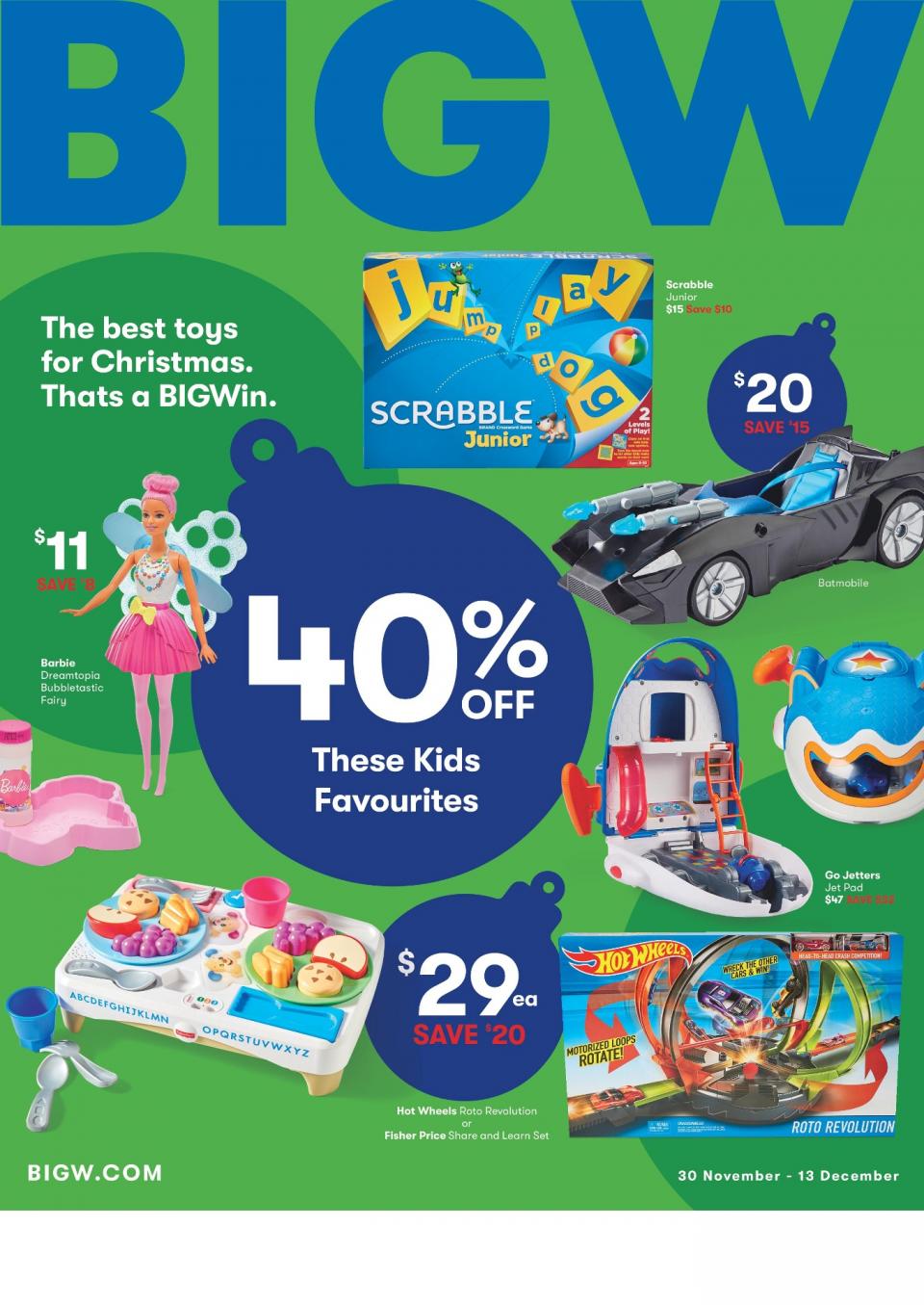 Big w store toy catalogue 2018