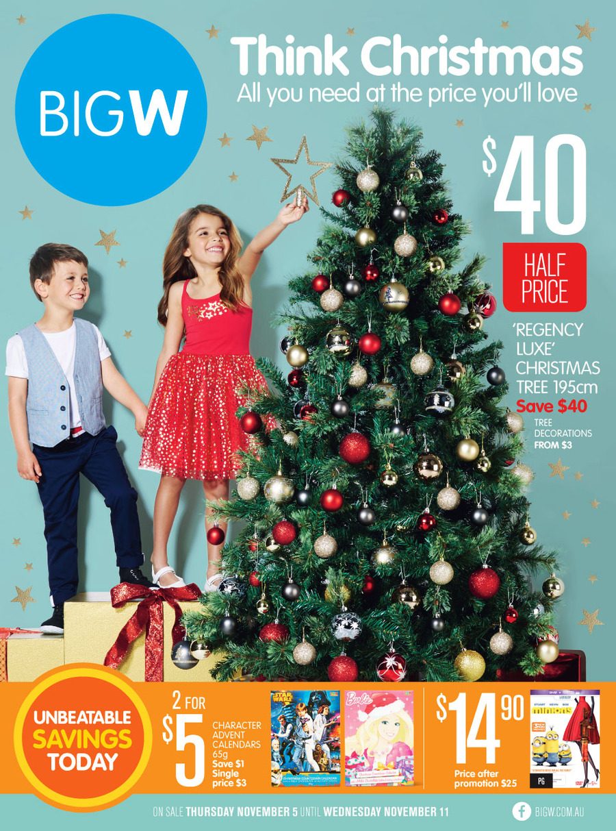 Big W Catalogue Christmas Decoration November 2015 - Catalogue AU