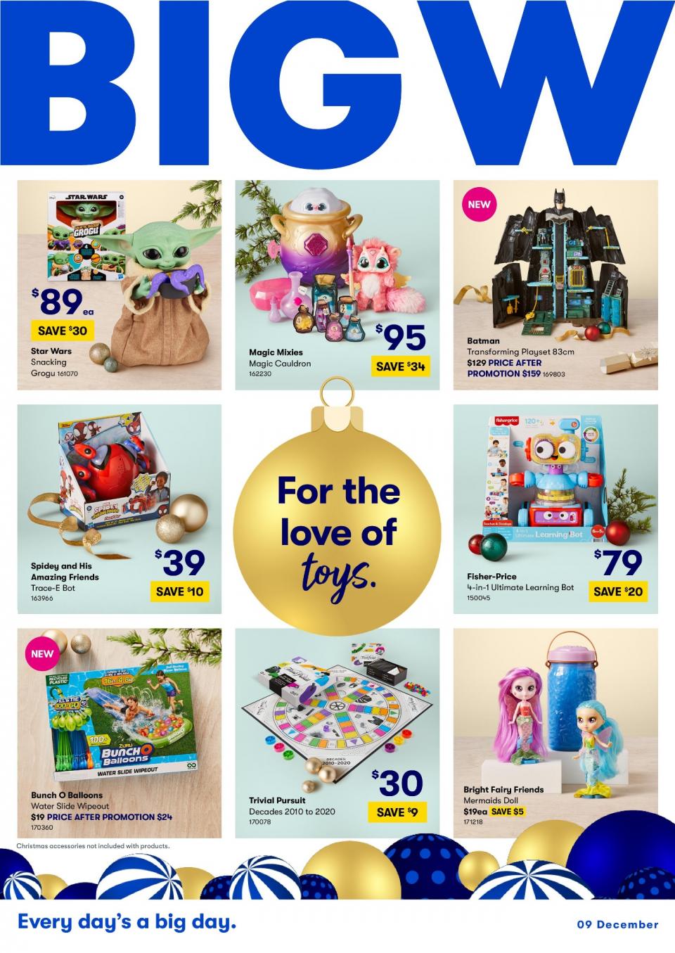 Big W Catalogue Christmas Toy Sale 9 24 Dec 2021 Catalogue AU