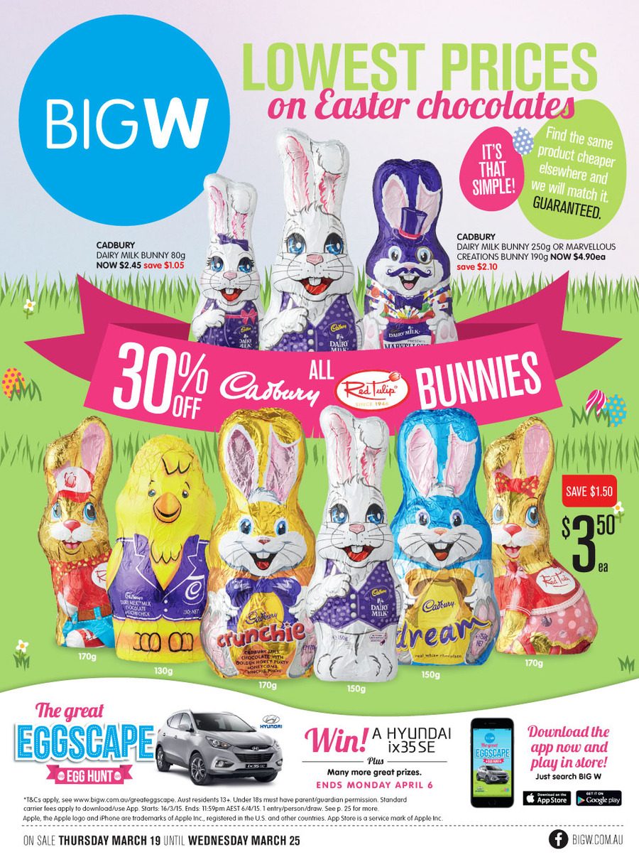 Big W Catalogue Easter Sale March 2015 Catalogue AU