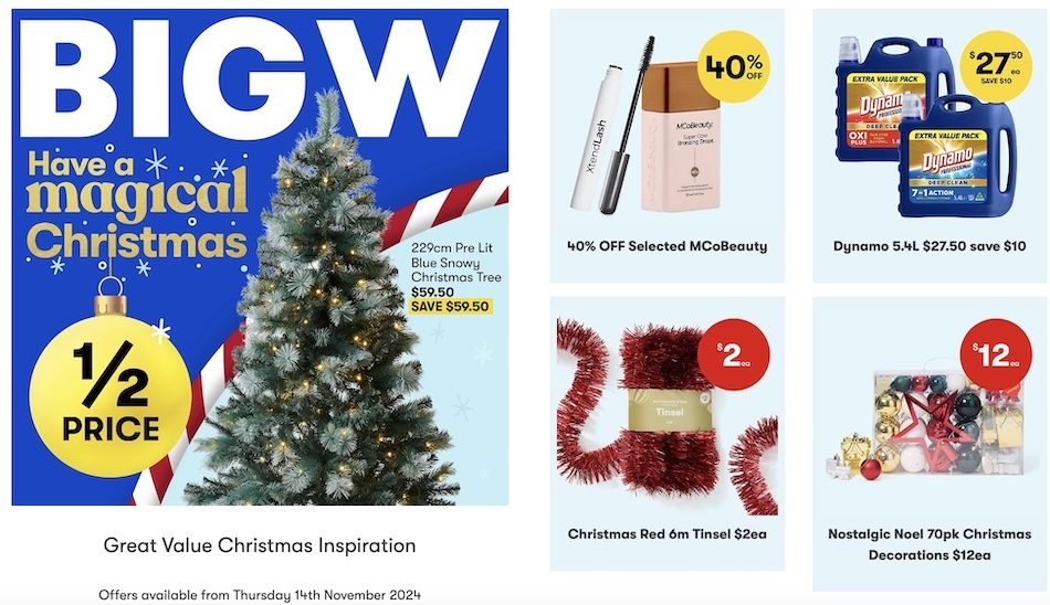 Big W Catalogue Magical Christmas 2024 Catalogue AU