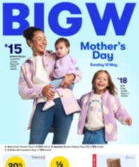 Big W Catalogue Mother's Day 2024 page 1 thumbnail