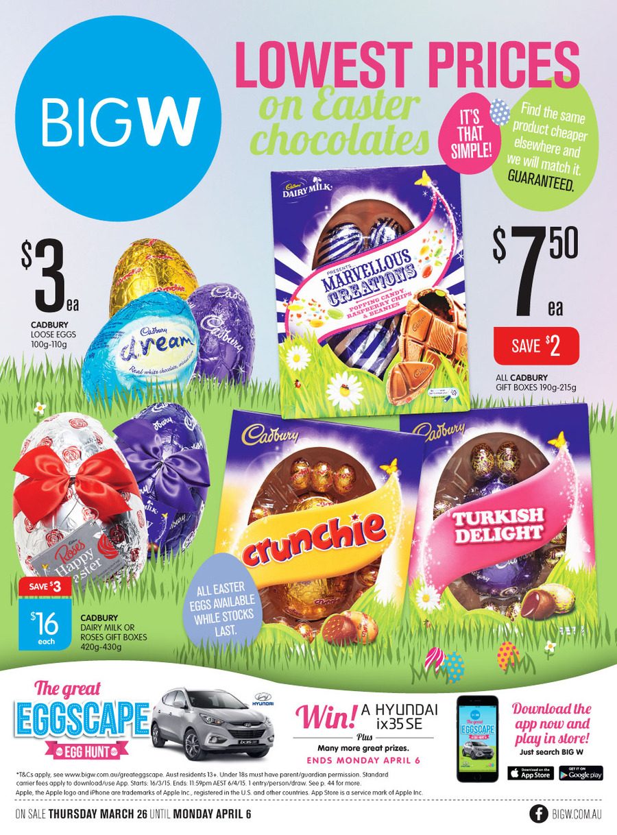 Big W Easter Catalogue March 2015 Catalogue AU