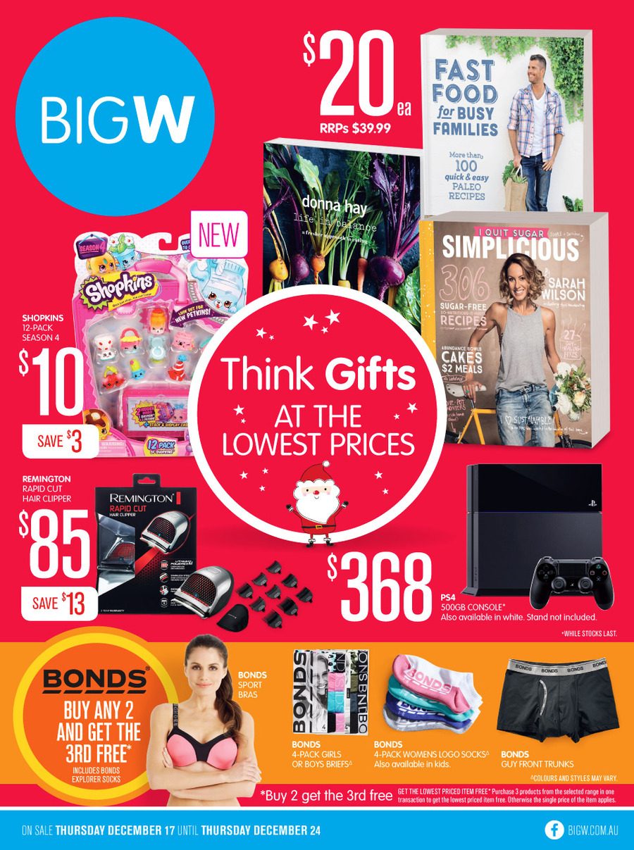 Big W Gifts Christmas Catalogue 2015 Catalogue AU