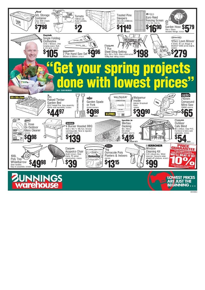 Bunnings Catalogue 30 September 2015 Catalogue AU