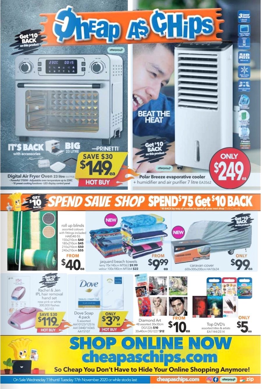 Cheap As Chips Catalogue 11 17 Nov 2020 Catalogue AU