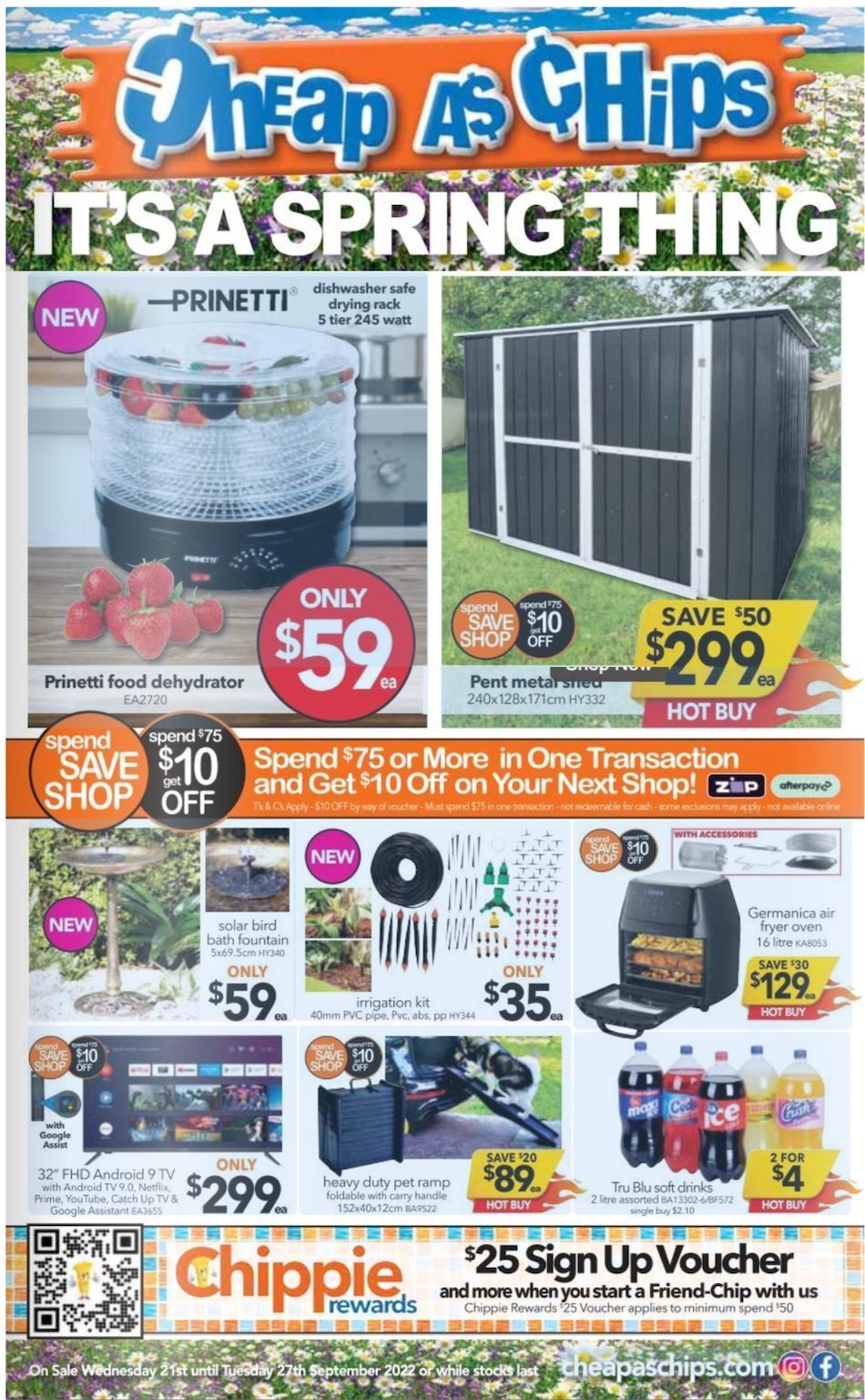 Cheap As Chips Catalogue 21 27 Sep 2022 Catalogue AU