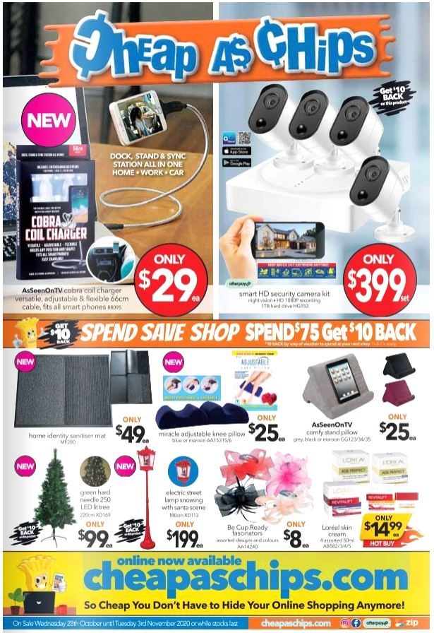 Cheap As Chips Catalogue 28 Oct 3 Nov 2020 Catalogue AU