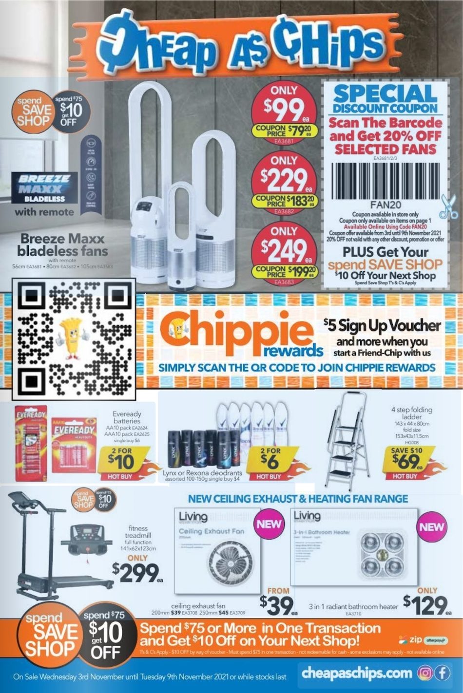 Cheap As Chips Catalogue 3 9 Nov 2021 Catalogue AU
