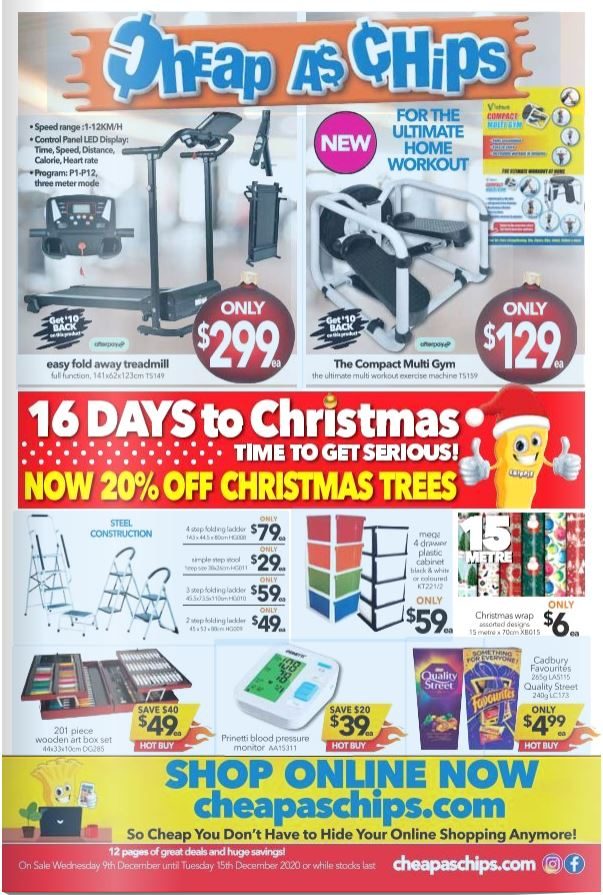 Cheap As Chips Catalogue 9 15 Dec 2020 Catalogue AU