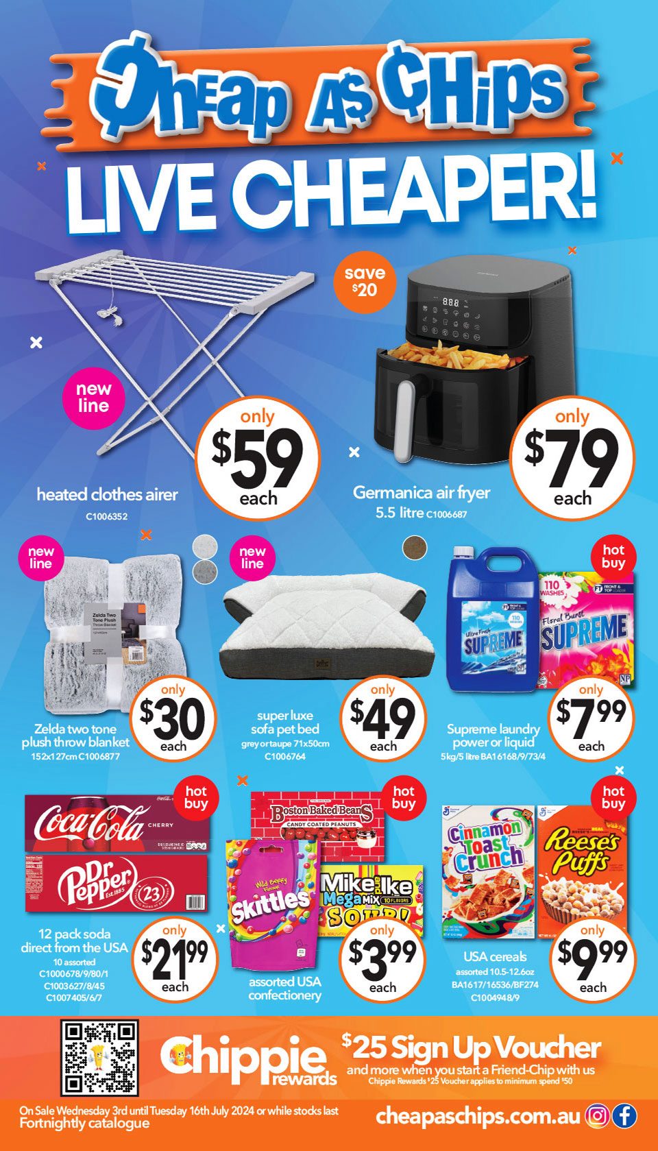 Cheap As Chips Catalogue July 2 16, 2024 Live Cheaper! Catalogue AU
