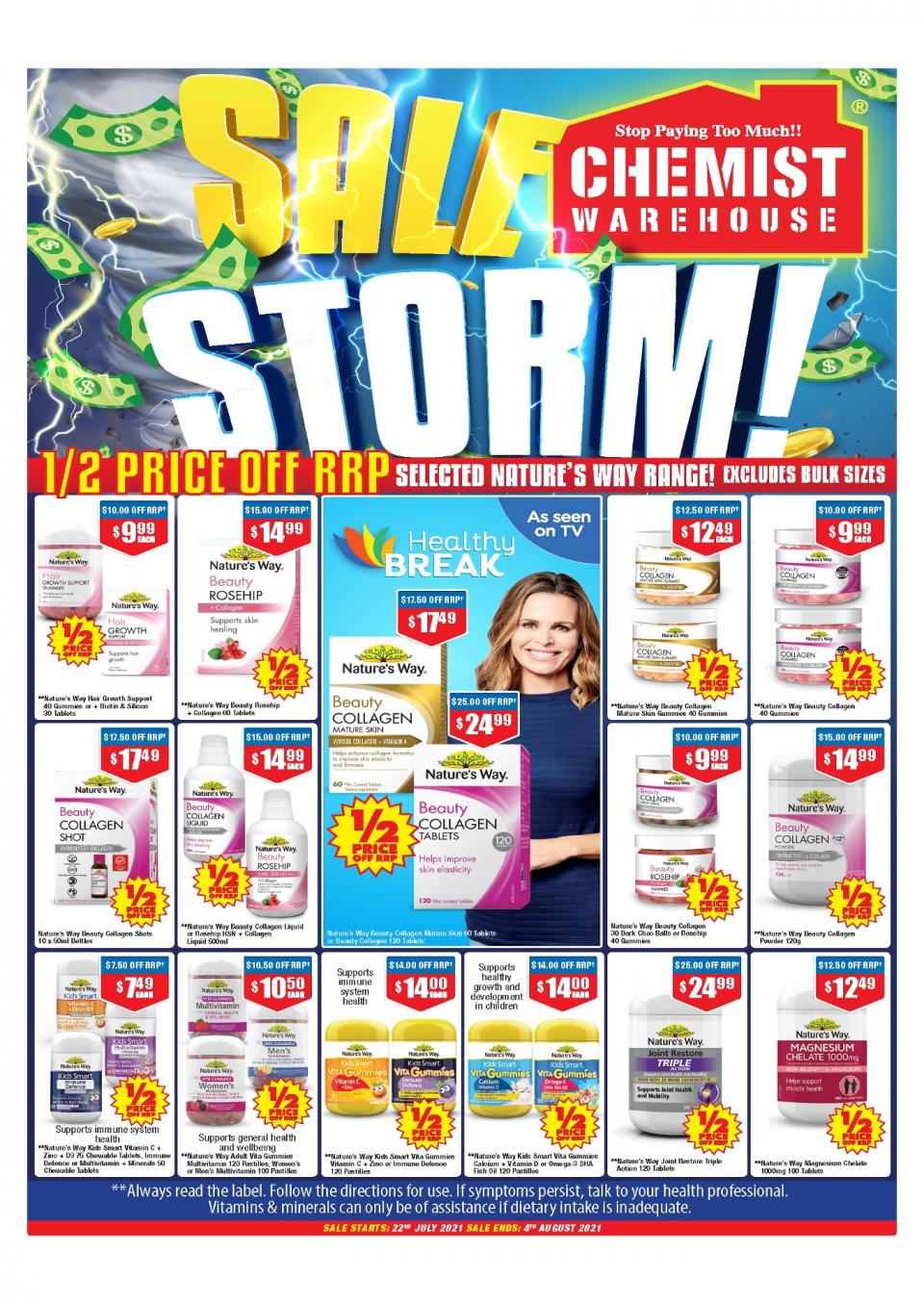 Chemist Warehouse Catalogue 22 Jul 4 Aug 2021 Catalogue AU
