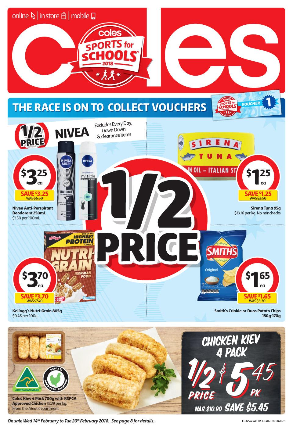 Coles Catalogue 14 20 February 2018 Catalogue AU
